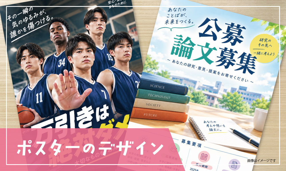 ポスターのデザイン